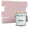 imagePRESTIGE Paints Exterior Paint and Primer In One 1Gallon Flat Comparable Match of Valspar Tulip PinkBombay Pink