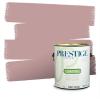 imagePRESTIGE Paints Exterior Paint and Primer In One 1Gallon Flat Comparable Match of Valspar Tulip PinkCameo Pink