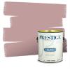 imagePRESTIGE Paints Exterior Paint and Primer In One 1Gallon Flat Comparable Match of Valspar Tulip PinkCameo Pink