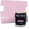 imagePRESTIGE Paints Exterior Paint and Primer In One 1Gallon Flat Comparable Match of Valspar Tulip PinkCandy Ice