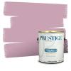 imagePRESTIGE Paints Exterior Paint and Primer In One 1Gallon Flat Comparable Match of Valspar Tulip PinkDancing Rose