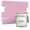 imagePRESTIGE Paints Exterior Paint and Primer In One 1Gallon Flat Comparable Match of Valspar Tulip PinkDawns Reveal