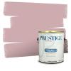 imagePRESTIGE Paints Exterior Paint and Primer In One 1Gallon Flat Comparable Match of Valspar Tulip PinkDel Coronado Dusty Rose