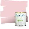 imagePRESTIGE Paints Exterior Paint and Primer In One 1Gallon Flat Comparable Match of Valspar Tulip PinkDelicate Pink Rose