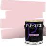 imagePRESTIGE Paints Exterior Paint and Primer In One 1Gallon Flat Comparable Match of Valspar Tulip PinkDelicate Pink Rose