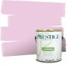 imagePRESTIGE Paints Exterior Paint and Primer In One 1Gallon Flat Comparable Match of Valspar Tulip PinkDreamy Memory