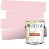imagePRESTIGE Paints Exterior Paint and Primer In One 1Gallon Flat Comparable Match of Valspar Tulip PinkOh So Pink