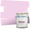 imagePRESTIGE Paints Exterior Paint and Primer In One 1Gallon Flat Comparable Match of Valspar Tulip PinkPink Odyssey