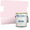 imagePRESTIGE Paints Exterior Paint and Primer In One 1Gallon Flat Comparable Match of Valspar Tulip PinkPixie Dust