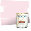 imagePRESTIGE Paints Exterior Paint and Primer In One 1Gallon Flat Comparable Match of Valspar Tulip PinkPixie Dust