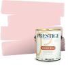 imagePRESTIGE Paints Exterior Paint and Primer In One 1Gallon Flat Comparable Match of Valspar Tulip PinkRose Buff