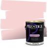 imagePRESTIGE Paints Exterior Paint and Primer In One 1Gallon Flat Comparable Match of Valspar Tulip PinkRose Buff