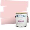 imagePRESTIGE Paints Exterior Paint and Primer In One 1Gallon Flat Comparable Match of Valspar Tulip PinkRose Buff