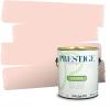 imagePRESTIGE Paints Exterior Paint and Primer In One 1Gallon Flat Comparable Match of Valspar Tulip PinkSnow Pa
