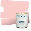 imagePRESTIGE Paints Exterior Paint and Primer In One 1Gallon Flat Comparable Match of Valspar Tulip PinkTea Rose