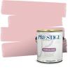 imagePRESTIGE Paints Exterior Paint and Primer In One 1Gallon Flat Comparable Match of Valspar Tulip PinkTulip Petal