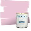 imagePRESTIGE Paints Exterior Paint and Primer In One 1Gallon Flat Comparable Match of Valspar Tulip PinkVelvety Blush
