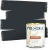 imagePRESTIGE Paints Exterior Paint and Primer In One 1Gallon Satin Comparable Match of Sherwin Williams Black MagicSW6992PCM