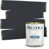 imagePRESTIGE Paints Exterior Paint and Primer In One 1Gallon Satin Comparable Match of Sherwin Williams Black MagicSW6994PCM