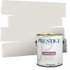 imagePRESTIGE Paints Exterior Paint and Primer In One 1Gallon Satin Comparable Match of Sherwin Williams Black MagicSW7014PCM