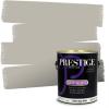 imagePRESTIGE Paints Exterior Paint and Primer In One 1Gallon Satin Comparable Match of Sherwin Williams Black MagicSW7016PCM