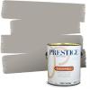 imagePRESTIGE Paints Exterior Paint and Primer In One 1Gallon Satin Comparable Match of Sherwin Williams Black MagicSW7017PCM