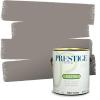 imagePRESTIGE Paints Exterior Paint and Primer In One 1Gallon Satin Comparable Match of Sherwin Williams Black MagicSW7018PCM