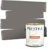imagePRESTIGE Paints Exterior Paint and Primer In One 1Gallon Satin Comparable Match of Sherwin Williams Black MagicSW7019PCM
