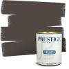 imagePRESTIGE Paints Exterior Paint and Primer In One 1Gallon Satin Comparable Match of Sherwin Williams Black MagicSW7020PCM
