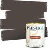 imagePRESTIGE Paints Exterior Paint and Primer In One 1Gallon Satin Comparable Match of Sherwin Williams Black MagicSW7020PCM