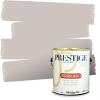 imagePRESTIGE Paints Exterior Paint and Primer In One 1Gallon Satin Comparable Match of Sherwin Williams Black MagicSW7022PCM