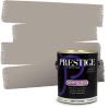 imagePRESTIGE Paints Exterior Paint and Primer In One 1Gallon Satin Comparable Match of Sherwin Williams Black MagicSW7024PCM