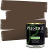 imagePRESTIGE Paints Exterior Paint and Primer In One 1Gallon Satin Comparable Match of Sherwin Williams Black MagicSW7027PCM