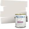 imagePRESTIGE Paints Exterior Paint and Primer In One 1Gallon Satin Comparable Match of Sherwin Williams Black MagicSW7028PCM