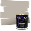 imagePRESTIGE Paints Exterior Paint and Primer In One 1Gallon Satin Comparable Match of Sherwin Williams Black MagicSW7030PCM
