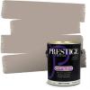 imagePRESTIGE Paints Exterior Paint and Primer In One 1Gallon Satin Comparable Match of Sherwin Williams Black MagicSW7031PCM
