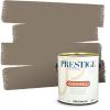 imagePRESTIGE Paints Exterior Paint and Primer In One 1Gallon Satin Comparable Match of Sherwin Williams Black MagicSW7032PCM