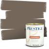 imagePRESTIGE Paints Exterior Paint and Primer In One 1Gallon Satin Comparable Match of Sherwin Williams Black MagicSW7033PCM