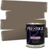 imagePRESTIGE Paints Exterior Paint and Primer In One 1Gallon Satin Comparable Match of Sherwin Williams Black MagicSW7033PCM