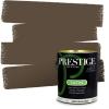 imagePRESTIGE Paints Exterior Paint and Primer In One 1Gallon Satin Comparable Match of Sherwin Williams Black MagicSW7034PCM