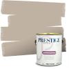 imagePRESTIGE Paints Exterior Paint and Primer In One 1Gallon Satin Comparable Match of Sherwin Williams Black MagicSW7037PCM