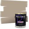 imagePRESTIGE Paints Exterior Paint and Primer In One 1Gallon Satin Comparable Match of Sherwin Williams Black MagicSW7038PCM