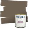 imagePRESTIGE Paints Exterior Paint and Primer In One 1Gallon Satin Comparable Match of Sherwin Williams Black MagicSW7040PCM