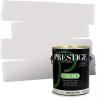 imagePRESTIGE Paints Exterior Paint and Primer In One 1Gallon SemiGloss Comparable Match of Sherwin Williams Pure WhiteSW6000PCM
