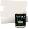imagePRESTIGE Paints Exterior Paint and Primer In One 1Gallon SemiGloss Comparable Match of Sherwin Williams Pure WhiteSW7001PCM
