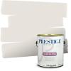 imagePRESTIGE Paints Exterior Paint and Primer In One 1Gallon SemiGloss Comparable Match of Sherwin Williams Pure WhiteSW7003PCM