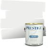imagePRESTIGE Paints Exterior Paint and Primer In One 1Gallon SemiGloss Comparable Match of Sherwin Williams Pure WhiteSW7006PCM