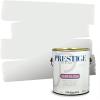 imagePRESTIGE Paints Exterior Paint and Primer In One 1Gallon SemiGloss Comparable Match of Sherwin Williams Pure WhiteSW7007PCM