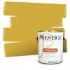 imagePRESTIGE Paints Exterior Paint and Primer In One 1Gallon SemiGloss Comparable Match of Valspar Brushed AlmondAlmond Puff