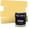 imagePRESTIGE Paints Exterior Paint and Primer In One 1Gallon SemiGloss Comparable Match of Valspar Brushed AlmondAmber Pearl
